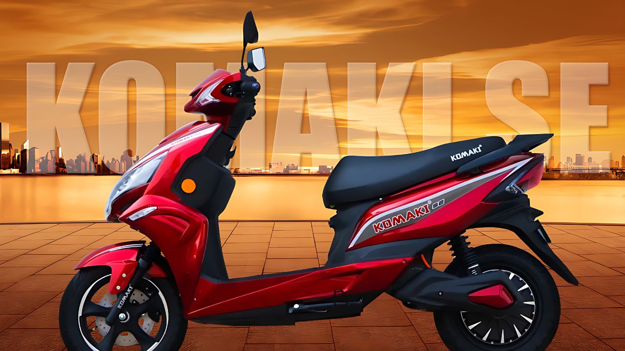 Komaki SE: Amazing electric scooter, offers 180kms of range